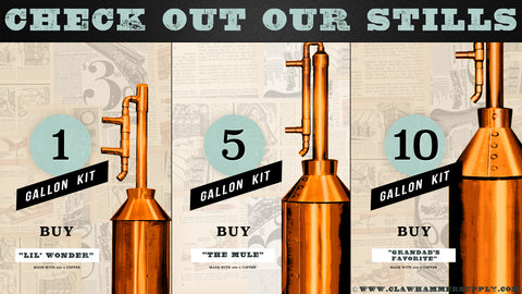 Copper Moonshine Stills for Sale