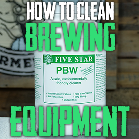 how to clean brewing equipment