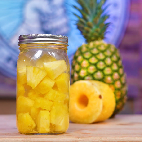Pineapple Fruit Mason Jar