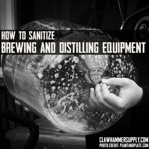 How to Clean and Sanitize Brewing and Distilling Equipment