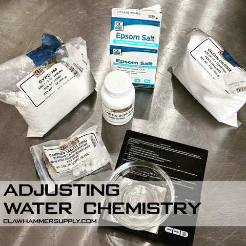 Adjusting Brewing Water Chemistry