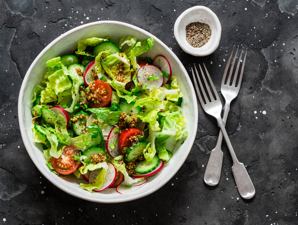 Light Mediterranean Salad - Smart Pressed Juice