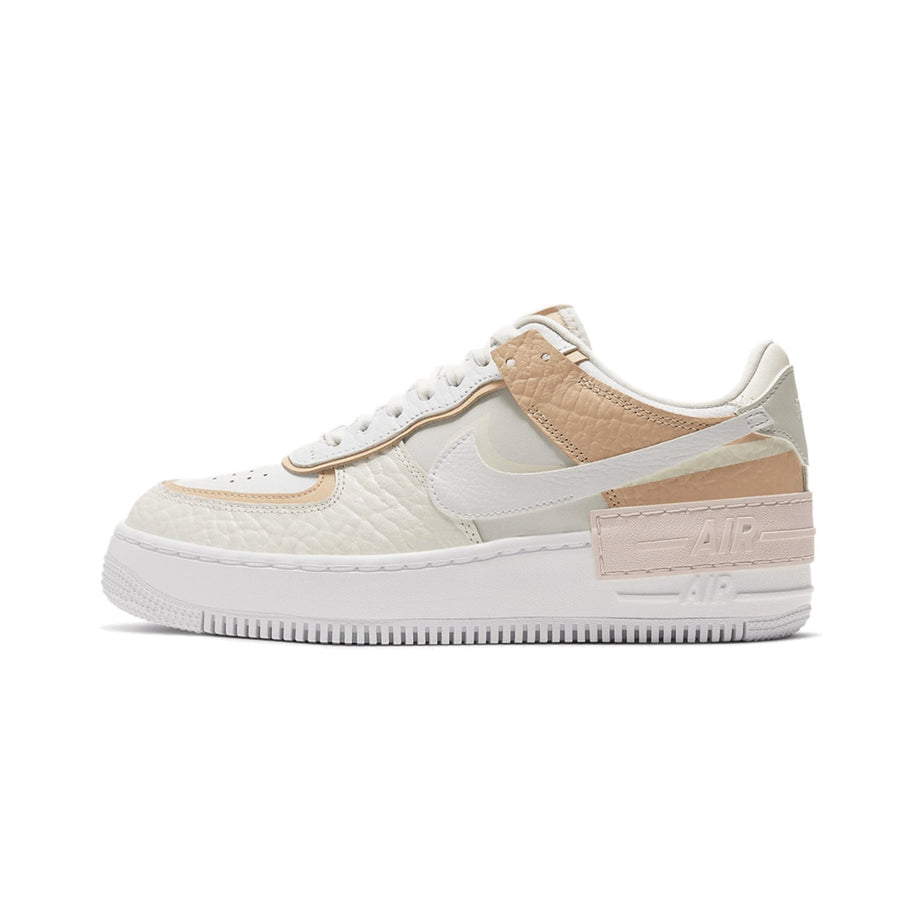 air force 1 white and nude