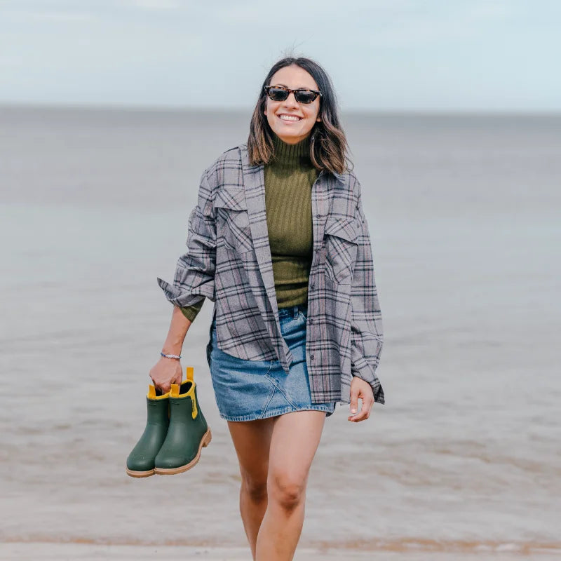 Dani at the beach