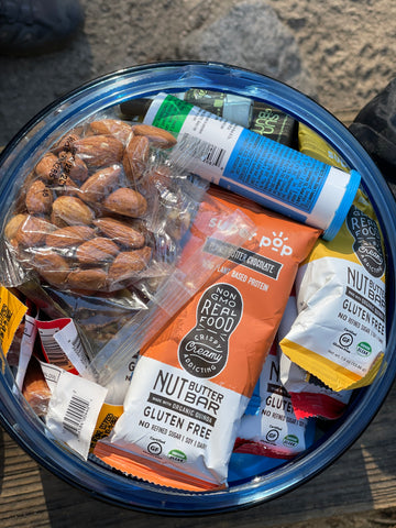 Super pop and other snacks for camping