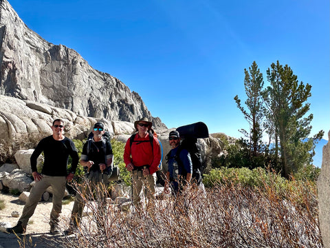 John Muir wilderness backpackers