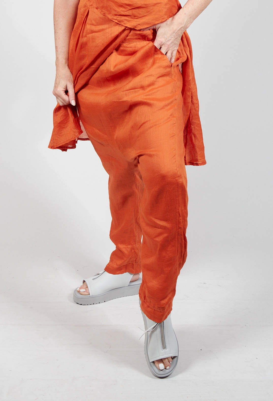 Bibiani Trousers in Unique Orange