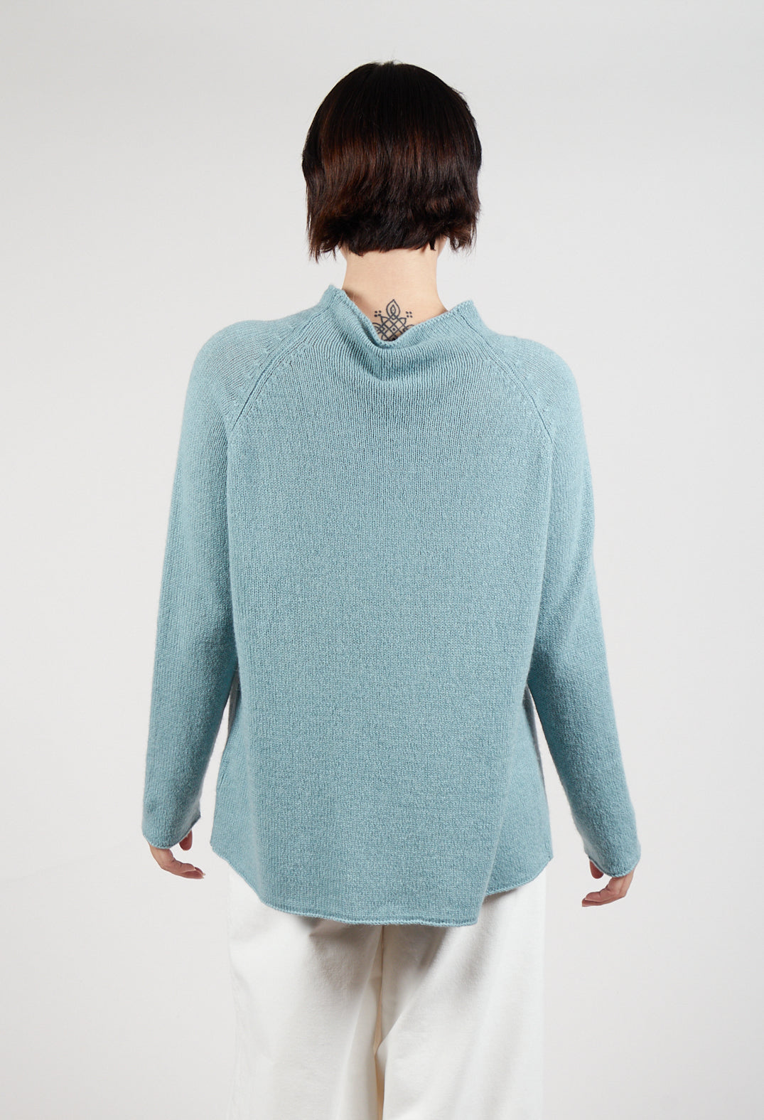 Cashmere Jumper in Sky