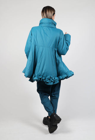 Aufrechtler Coat in Versteck Blue – Olivia May