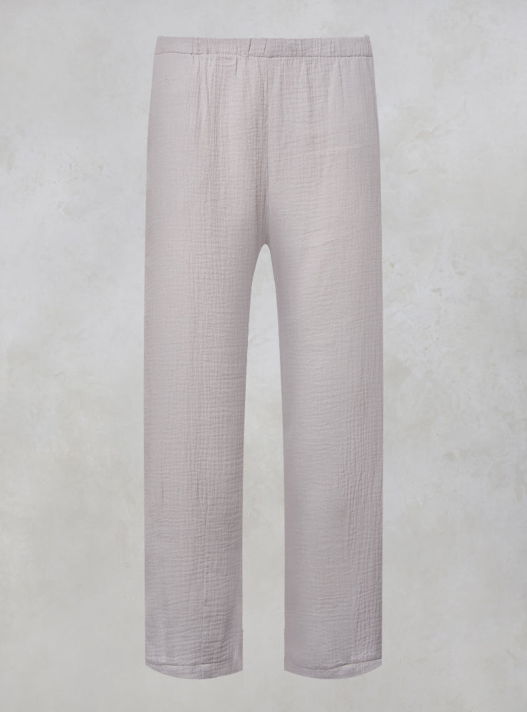 cotton cropped trousers