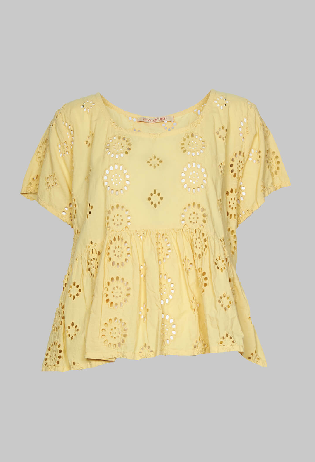 Ahbiszett Top in Leo Yellow