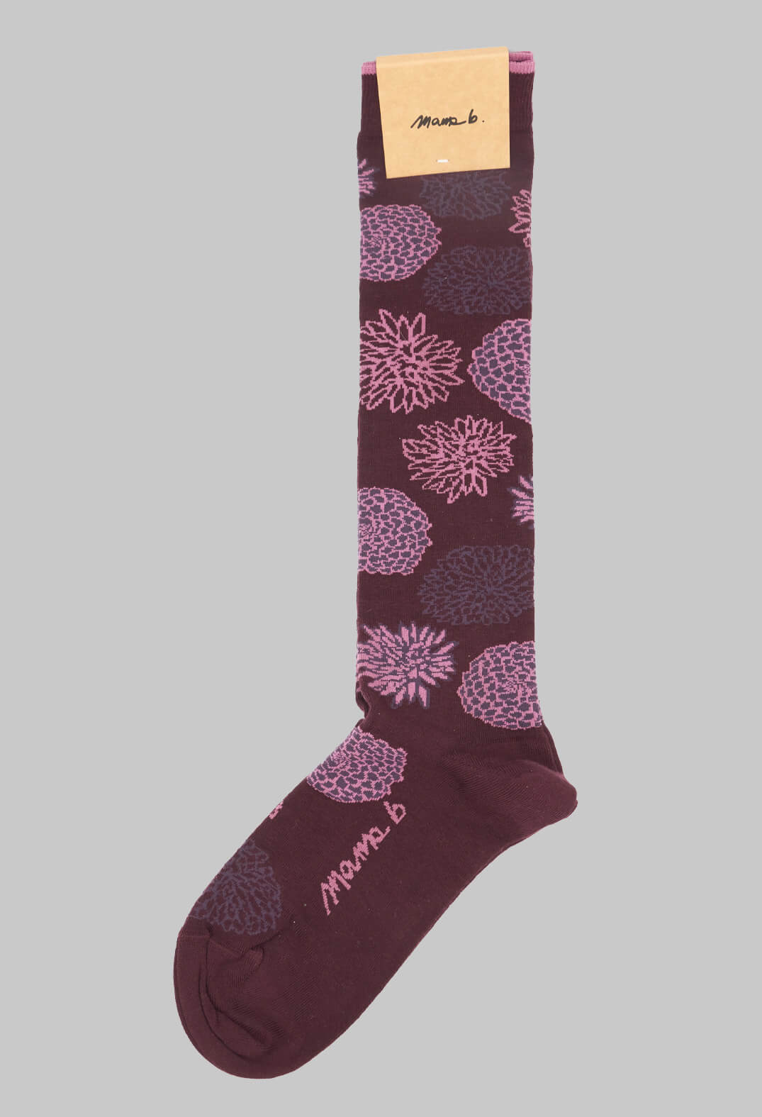 Alto O Socks in Radicchio