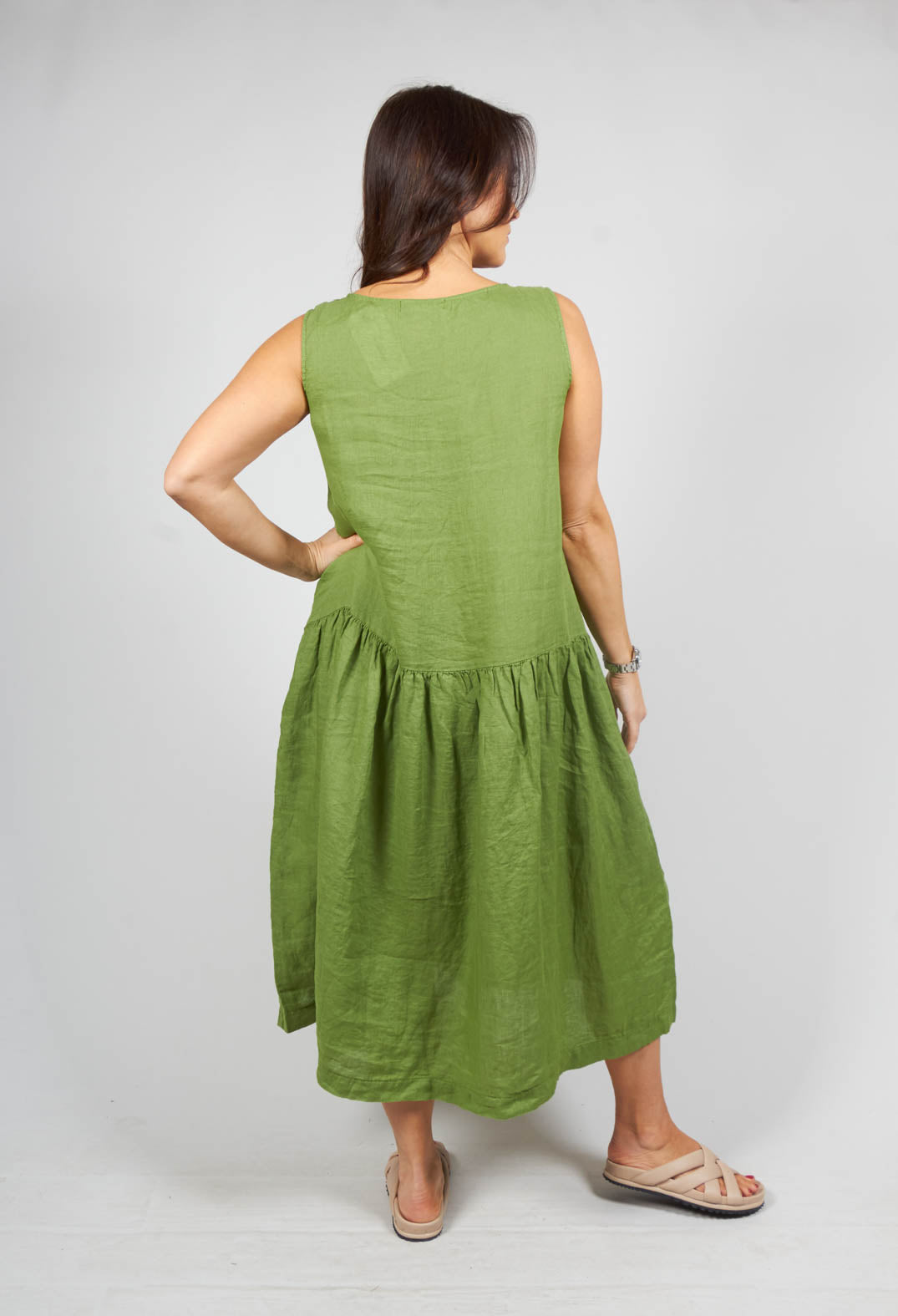 Balla Dress in Avocado