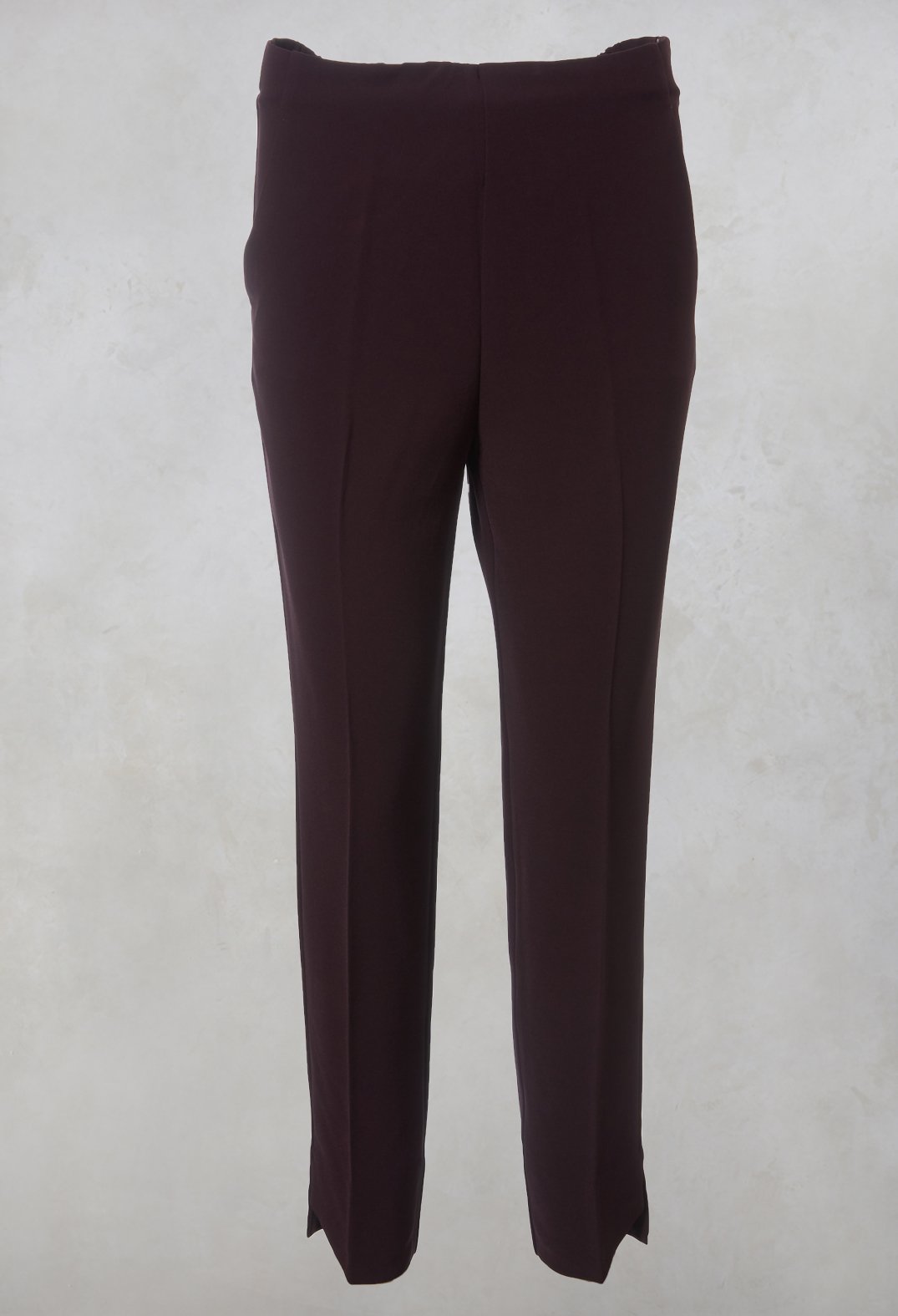 Lyocell-blend cigarette trousers - Brown - Ladies | H&M IN