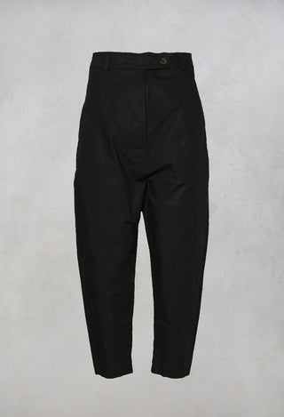 Peg Trousers in Black – Olivia May