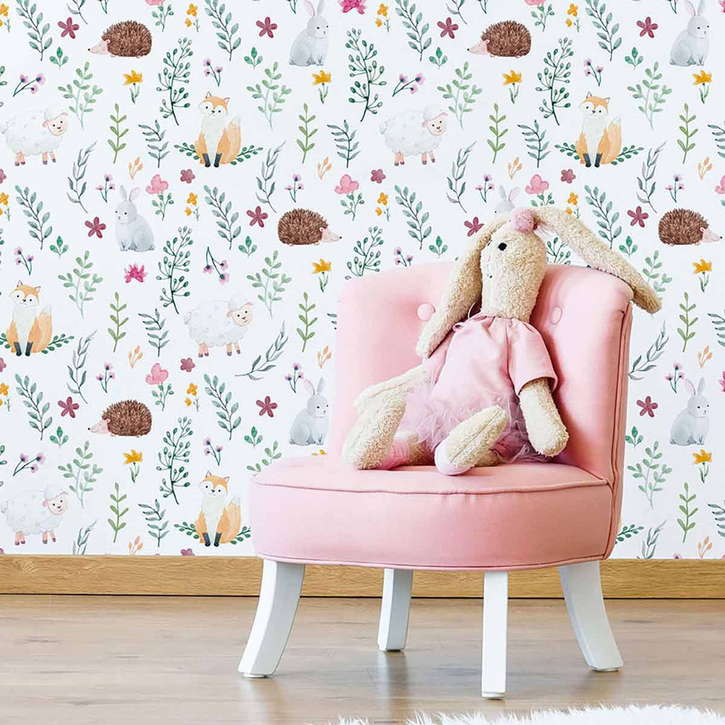 Secret forest at your home with a removable wallpaper  coloraydecorcom