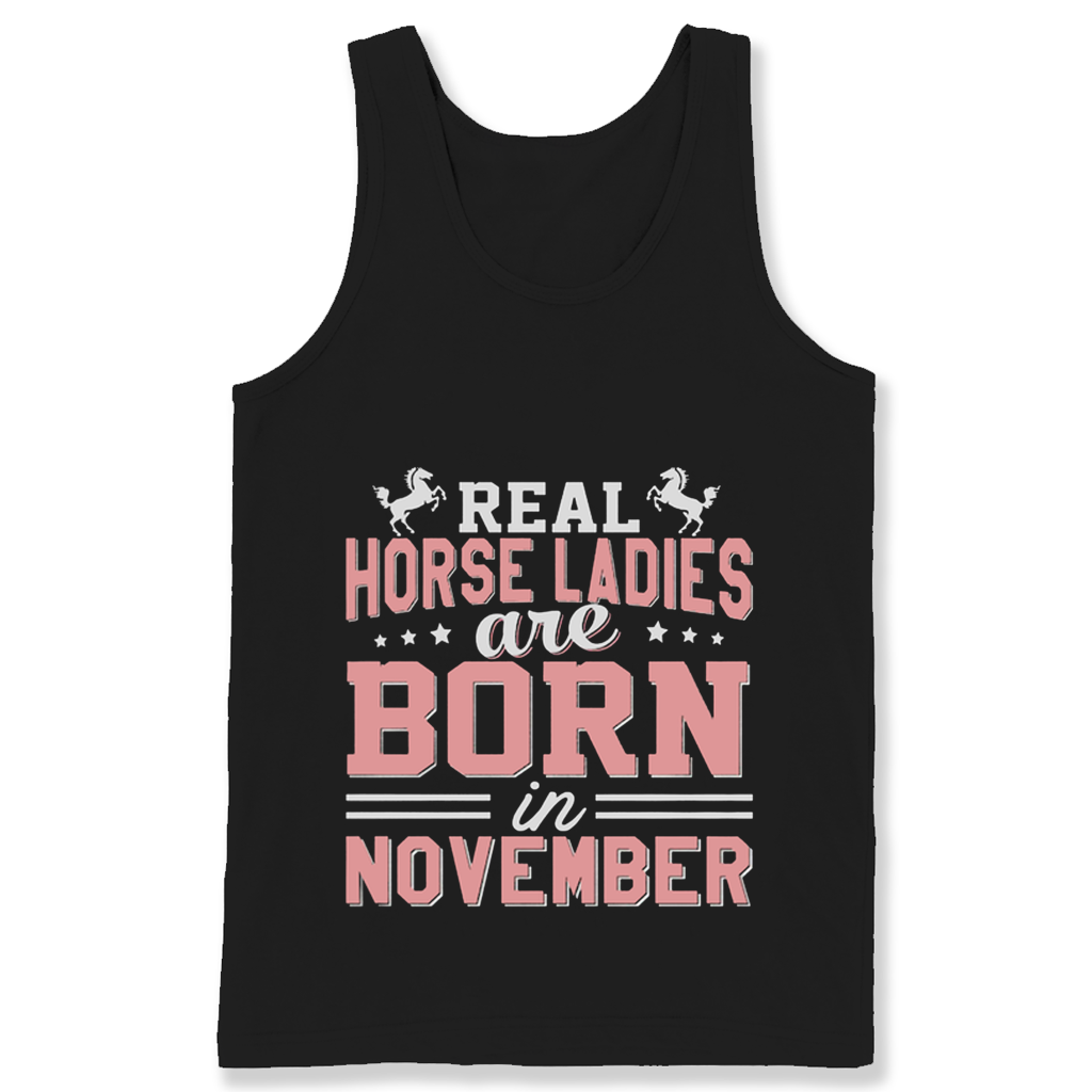 Real Horse Are Born In November T Shirts