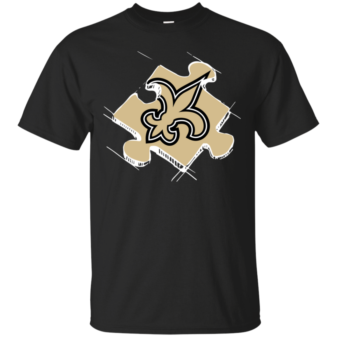 New Orleans Saints Autism Puzzle G200 Ultra T-shirt