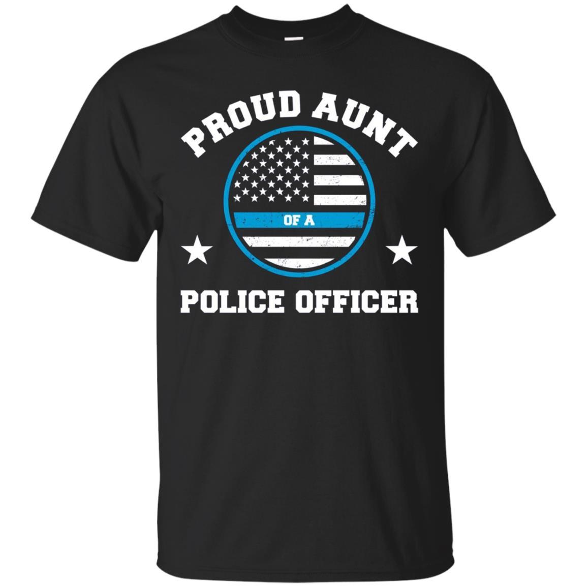 Proud Aunt Of A Police Officer T-shirt