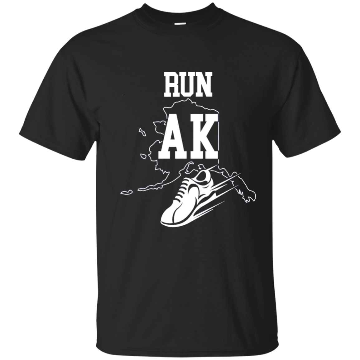 Running Shirt Run Alaska Runners T-shirt