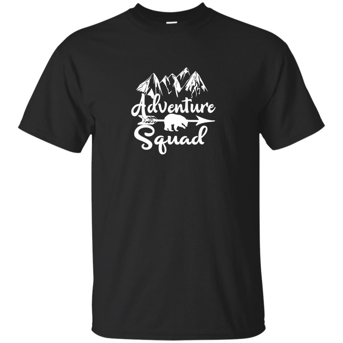 Adventure Squad Family Mountain Camping T Shirt