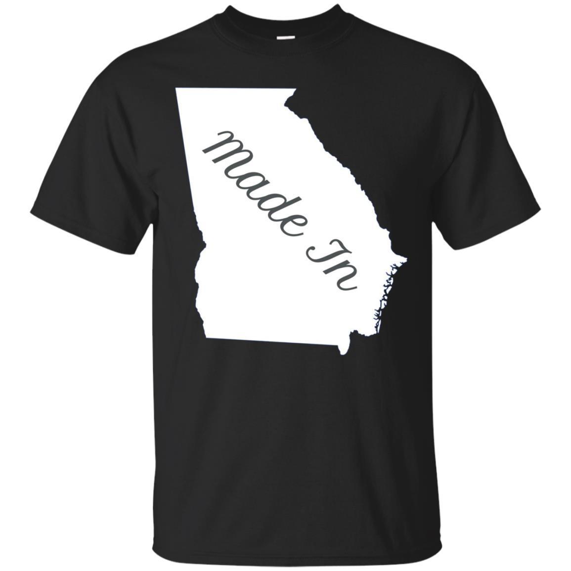 Made In Georgia Home State T Shirt