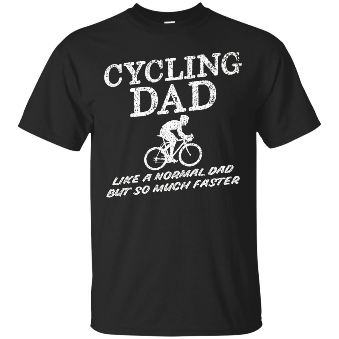 S Funny Cycling Dad Like Normal But Faster Cyclist T Shirt