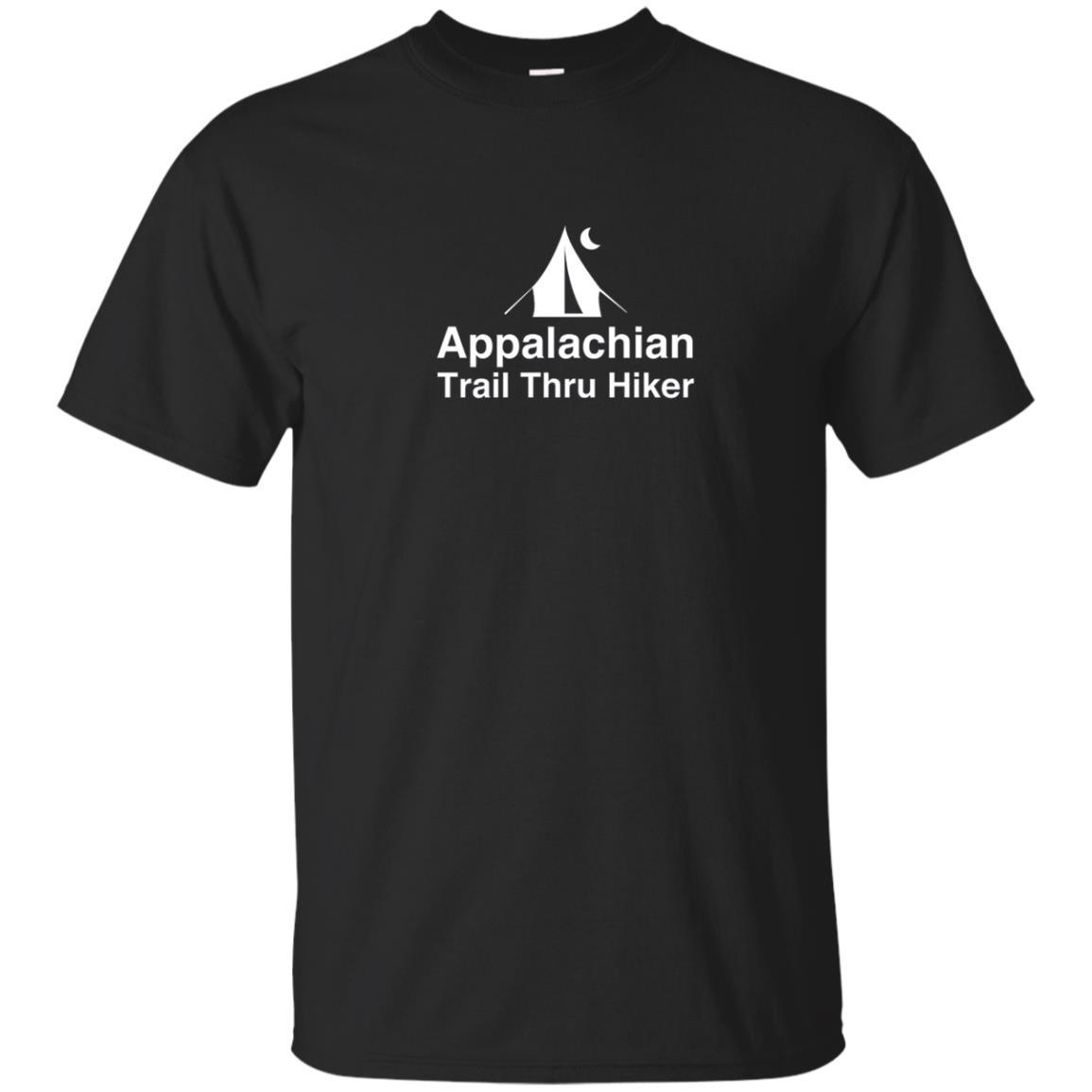 Appalachian Trail Thru Hiker At Backpacking Tent Tee T Shirt