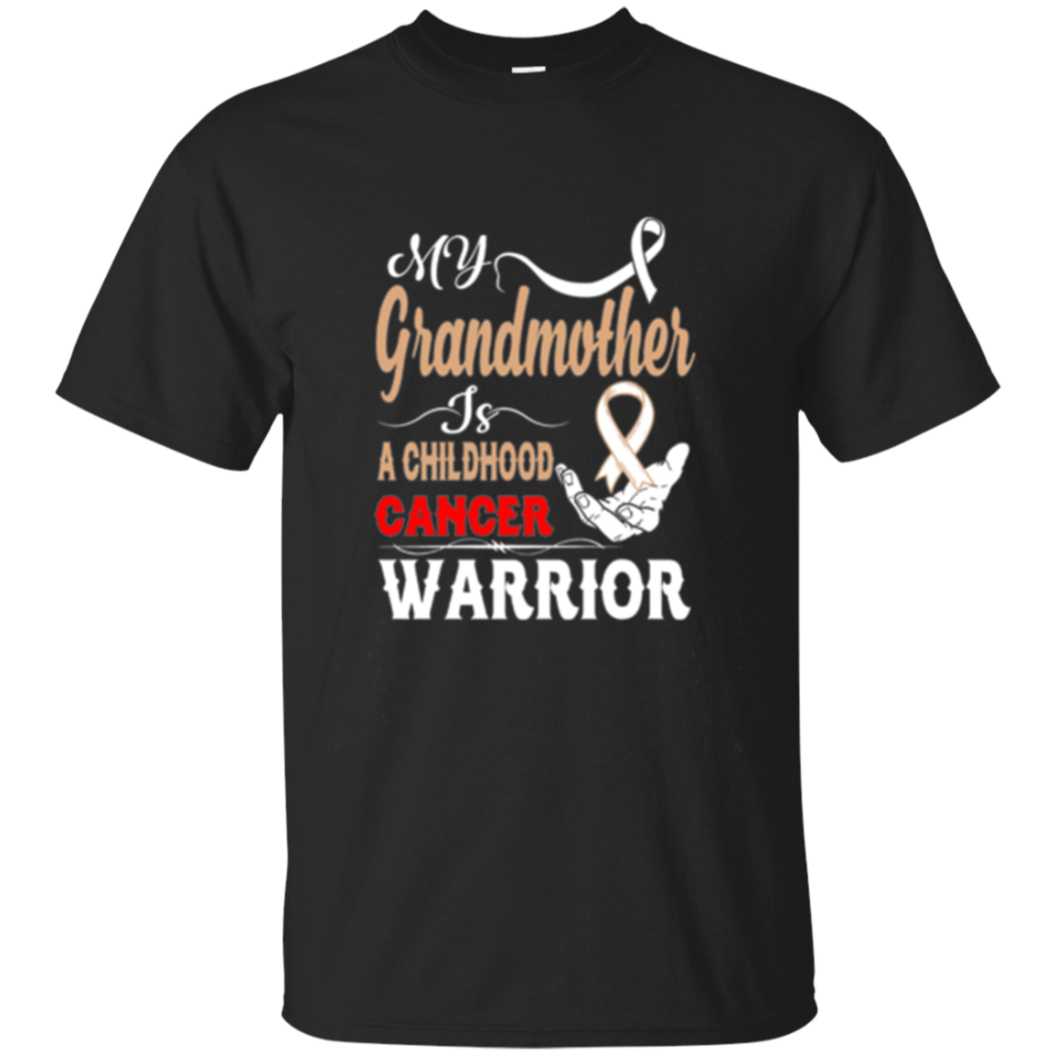 My Grandmother Is A Childhood Cancer Warrior Shirt