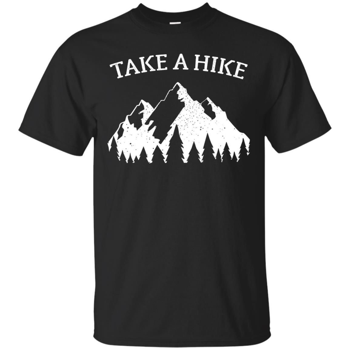 Take A Hike Funny Trekking Trail Mountain Hiker T Shirt