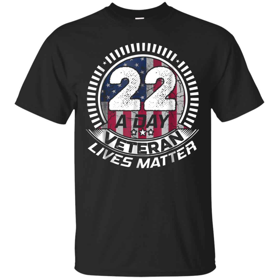 22 A Day | Veteran Lives Matter Ptsd Awareness T Shirt