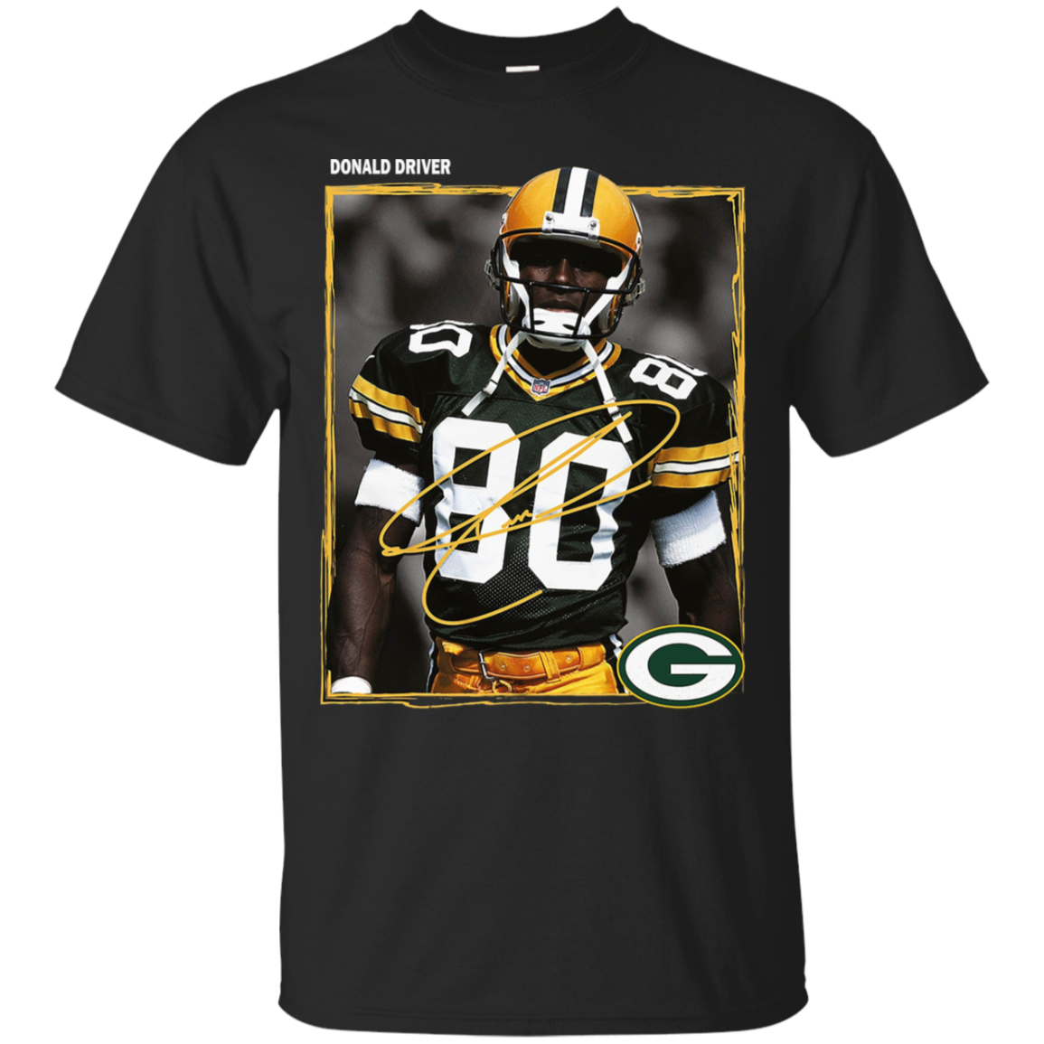 Green Bay Packers #80 Donald Driver T Shirt Shirt