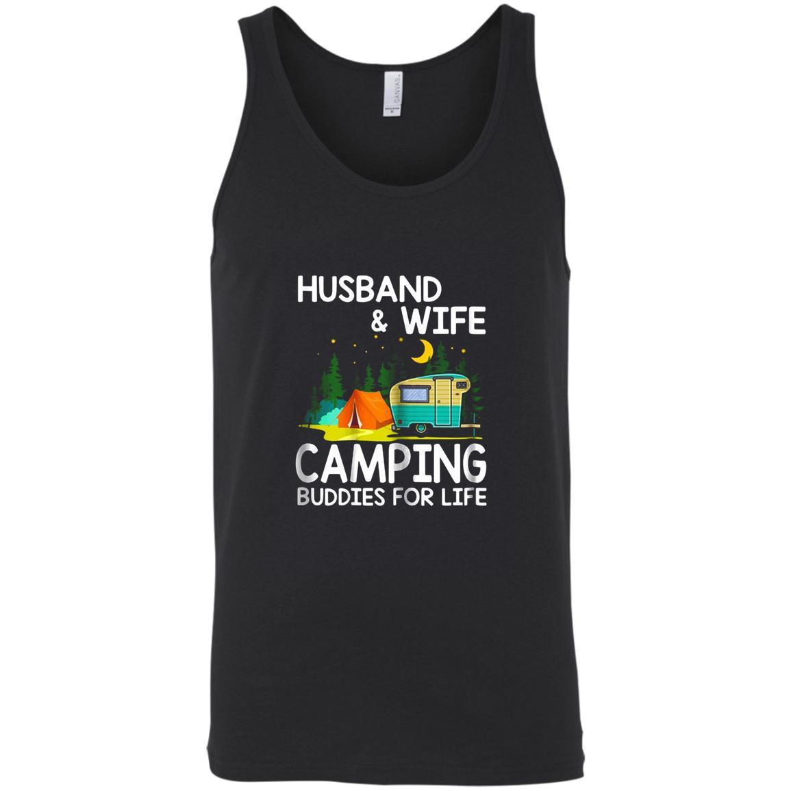 Husband And Wife Camping Buddies For Life Shirts