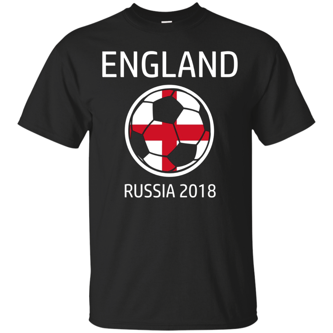 England Soccer Team 2018 Football T Shirt