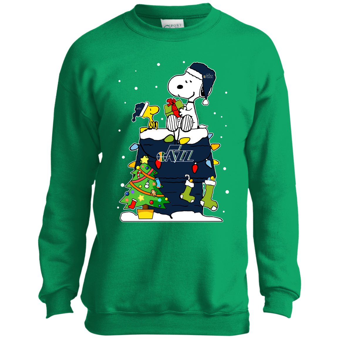 Utah Jazz Snoopy Ugly Christmas Sweaters Shirts