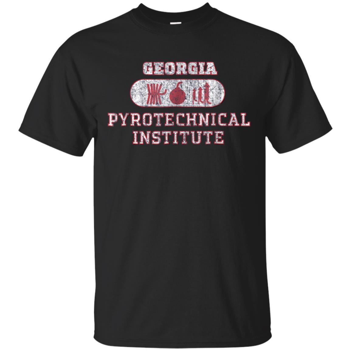 Georgia Pyrotechnical Institute Funny Fireworks Shirt