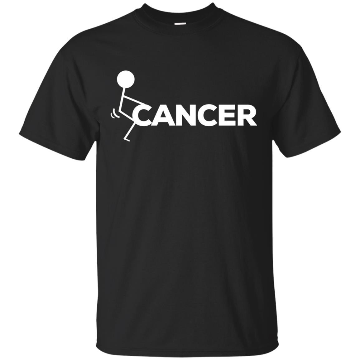 F Cancer Funny Stick Figure Screw Hump It T Shirt