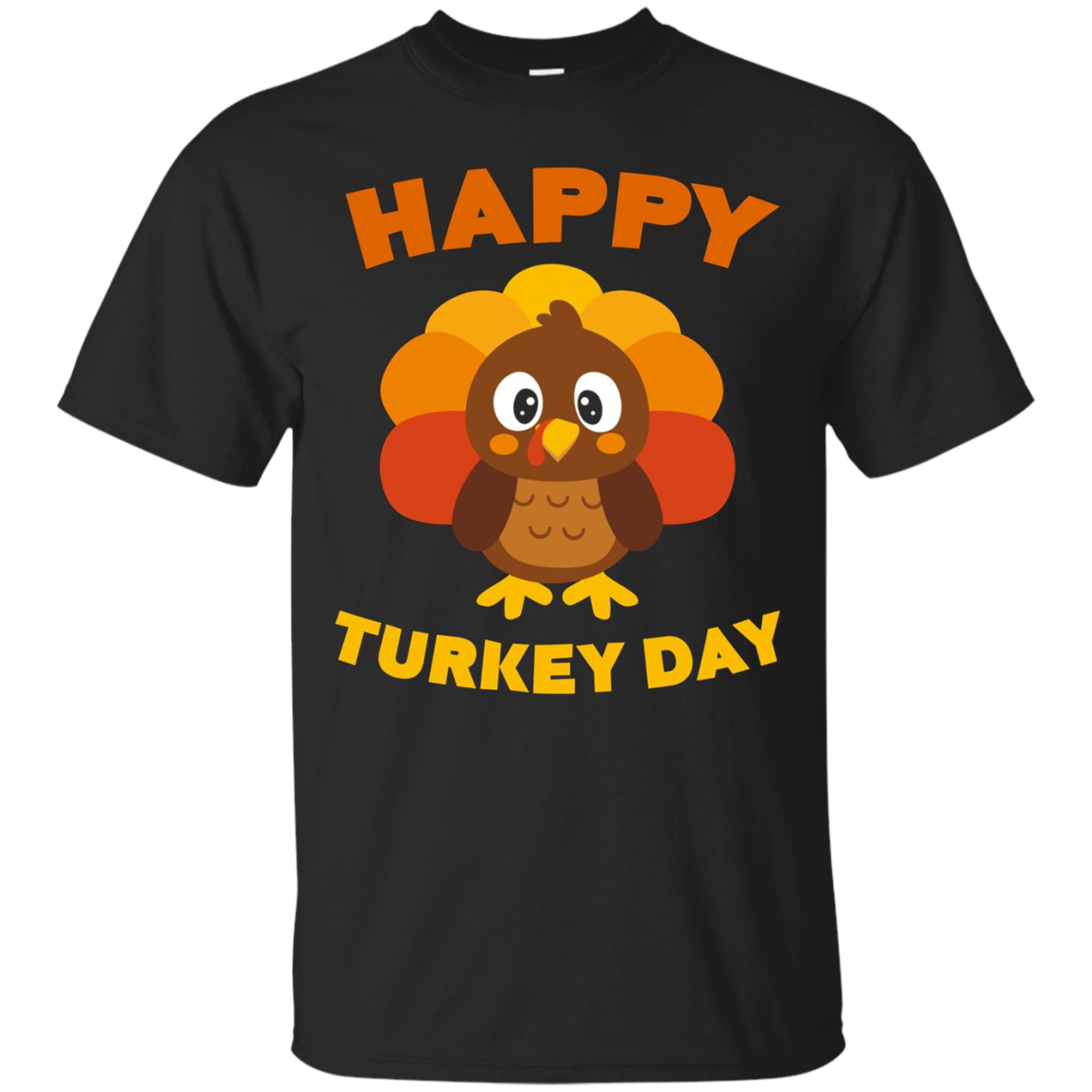 Happy Turkey Day T-shirt Funny Thanksgiving Gift Shirt