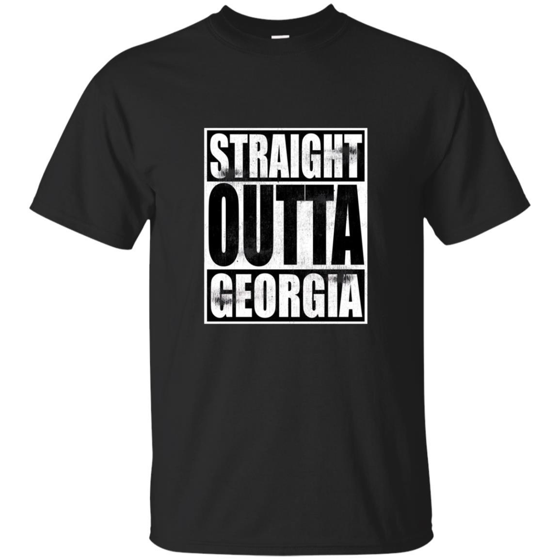 Funny Georgia Novelty Distressed T Shirt
