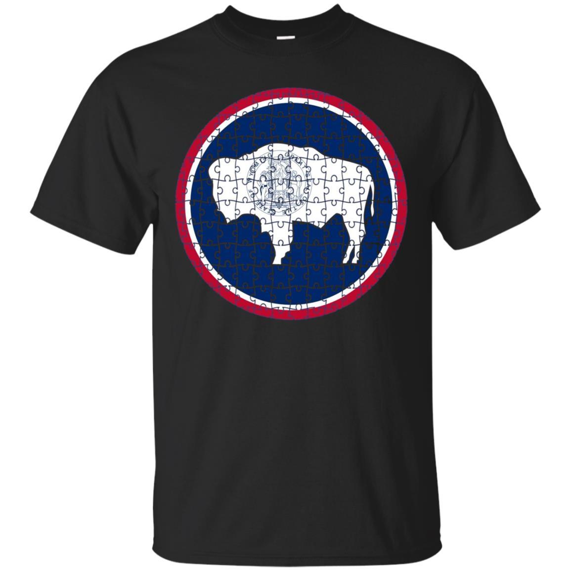 State Of Wing Flag Puzzled Shirt