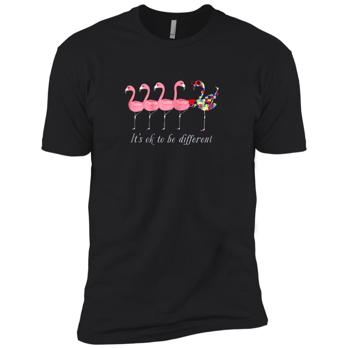 Flamingo Autism Itâ™s Ok To Be Different Shirts