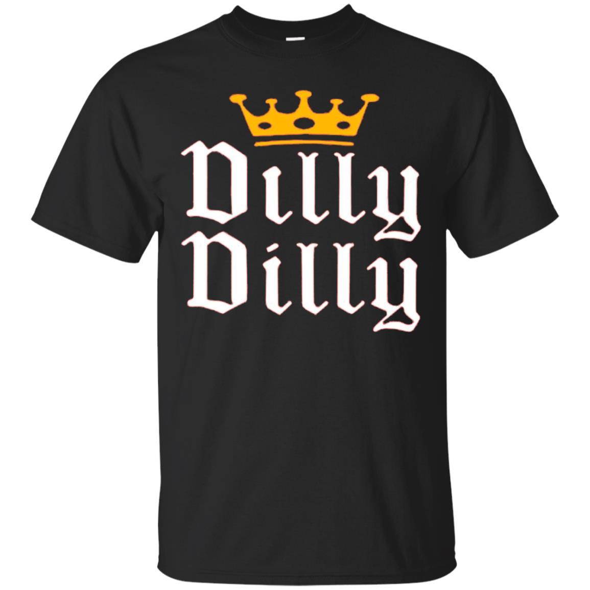 Gemijack Dilly Dilly Funny Beer Gifts For Crown Short Sleeve Graphic Tees T Shirt