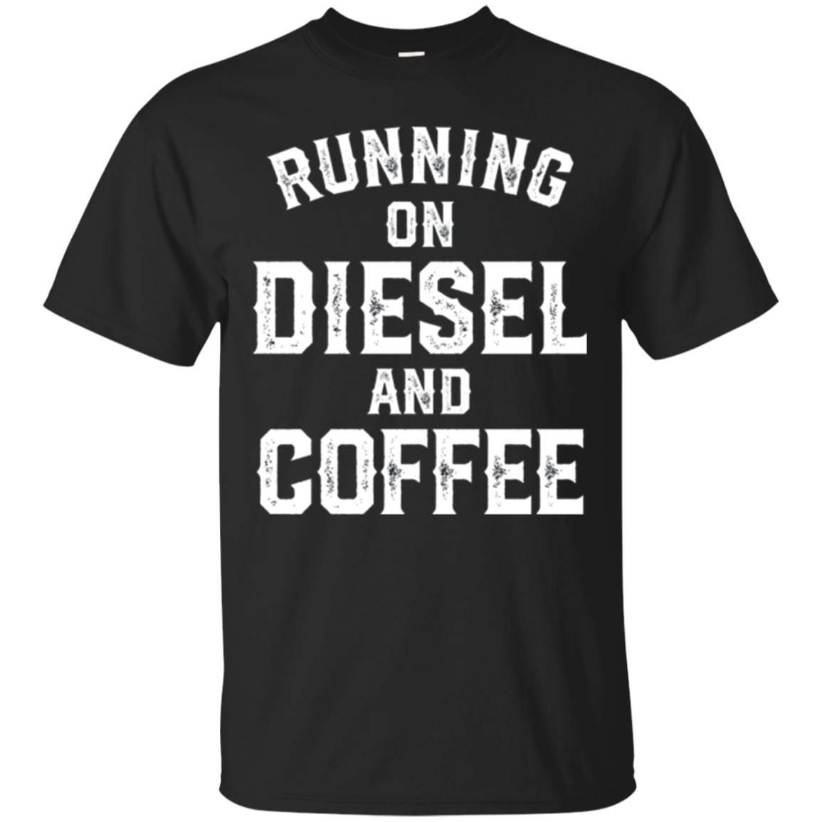 Funny Diesel And Coffee Auto Mechanic Job Career Gift Shirt