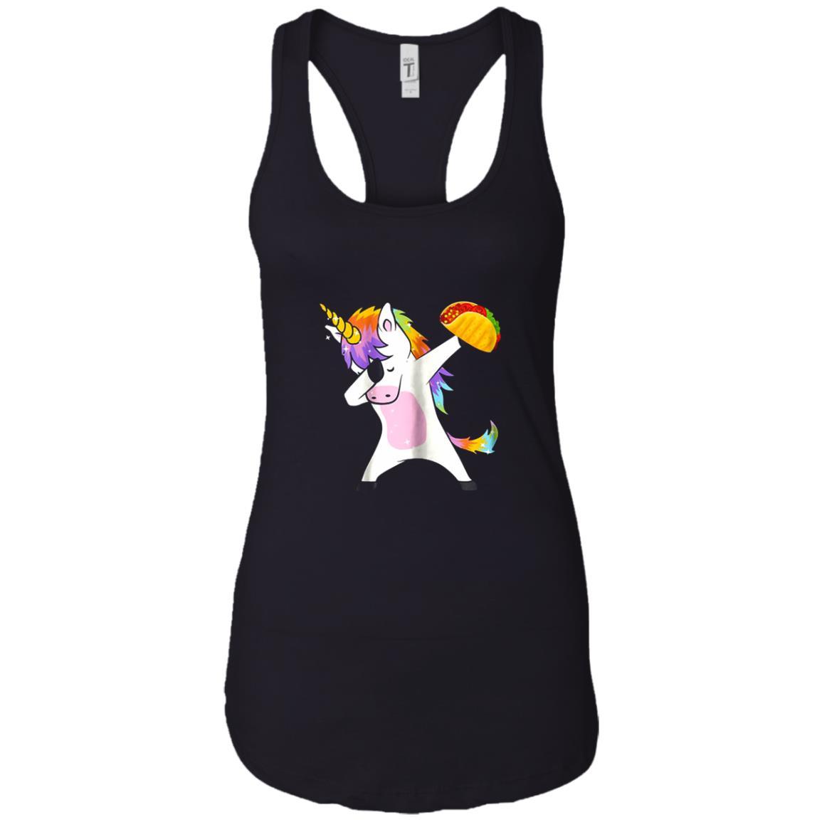 Dabbing Unicorn Taco Shirts