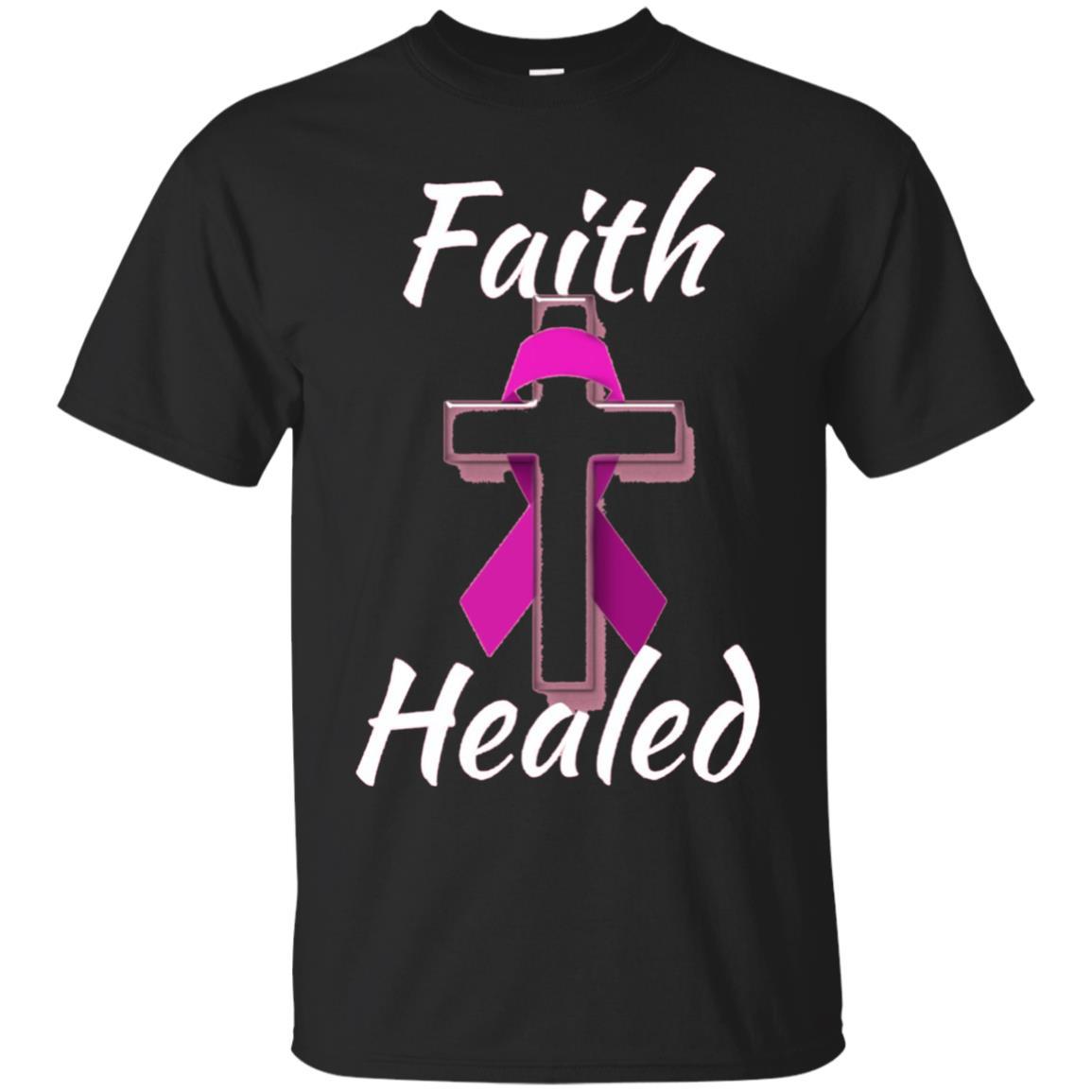 Breast Cancer Survivor Shirt Faith Healed