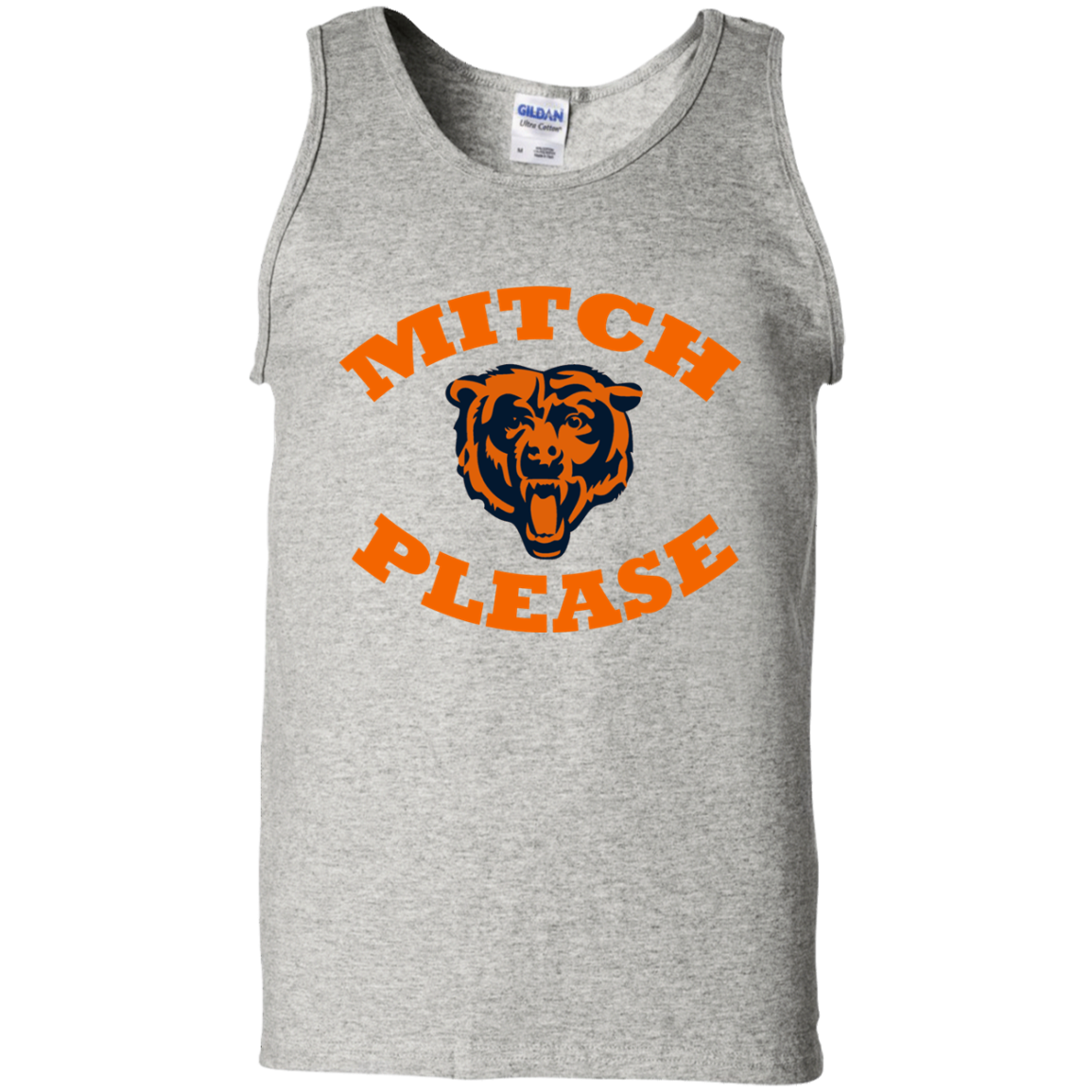 Mitch Please Chicago Bears Shirt G220 Tank Top