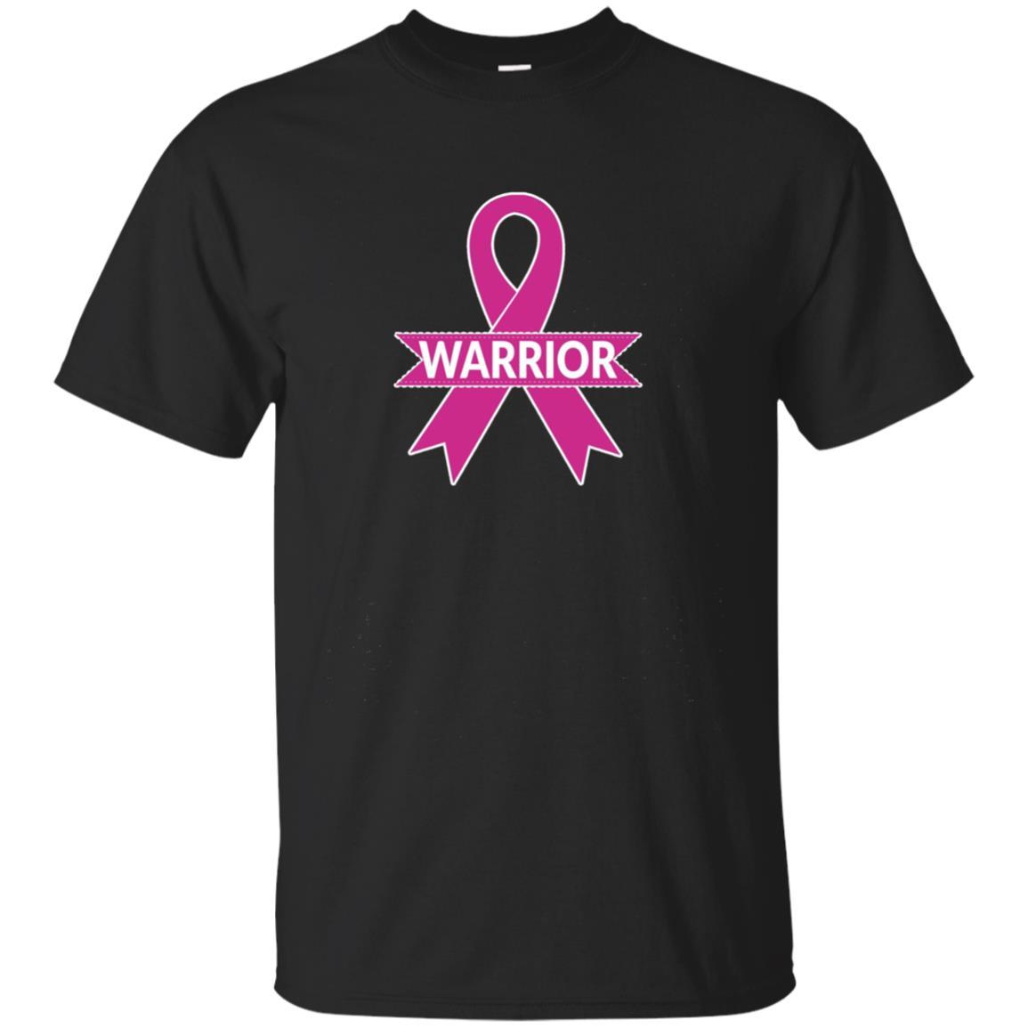 Pink Ribbon Warrior Breast Cancer Awareness Ts Shirts