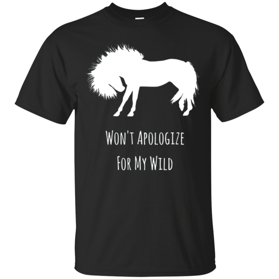 Wild And Free Spirit Horse T-shirt