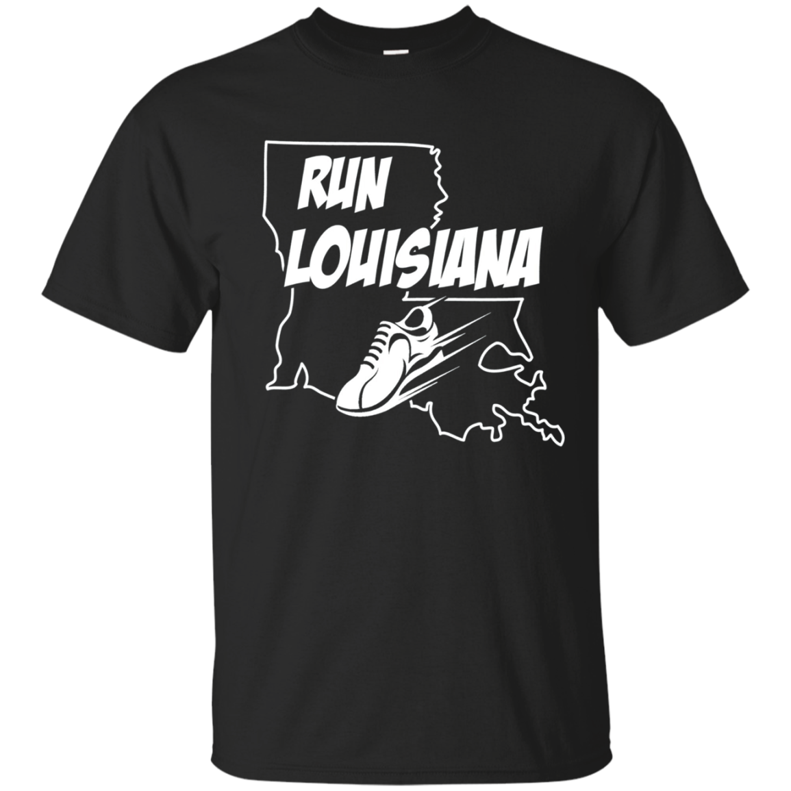 Running Shirt Run Louisiana Runners T-shirt