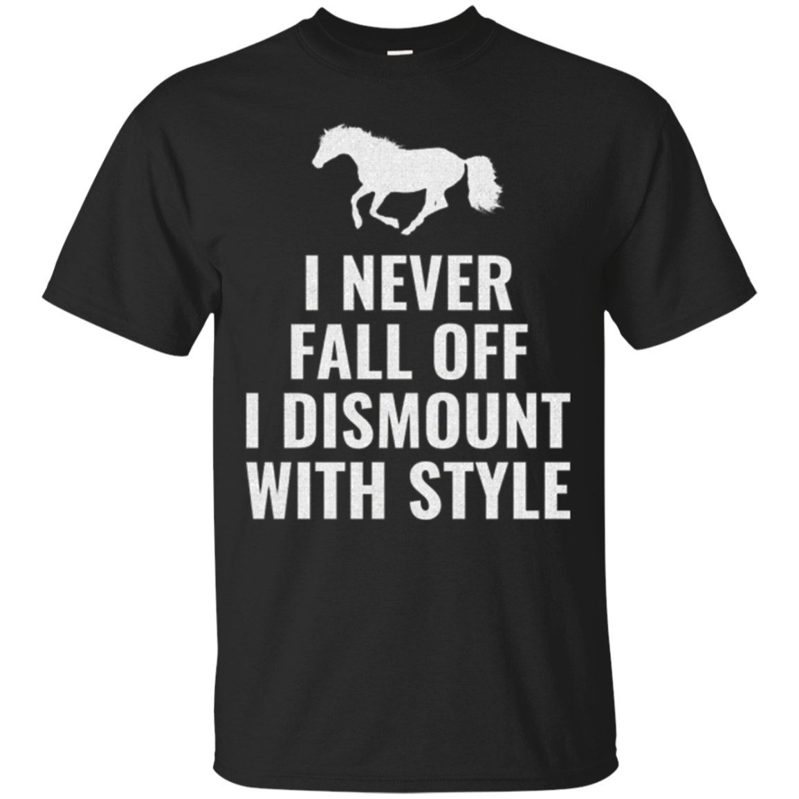 Funny Horse T-shirts For Girls Equestrian Riding Tee